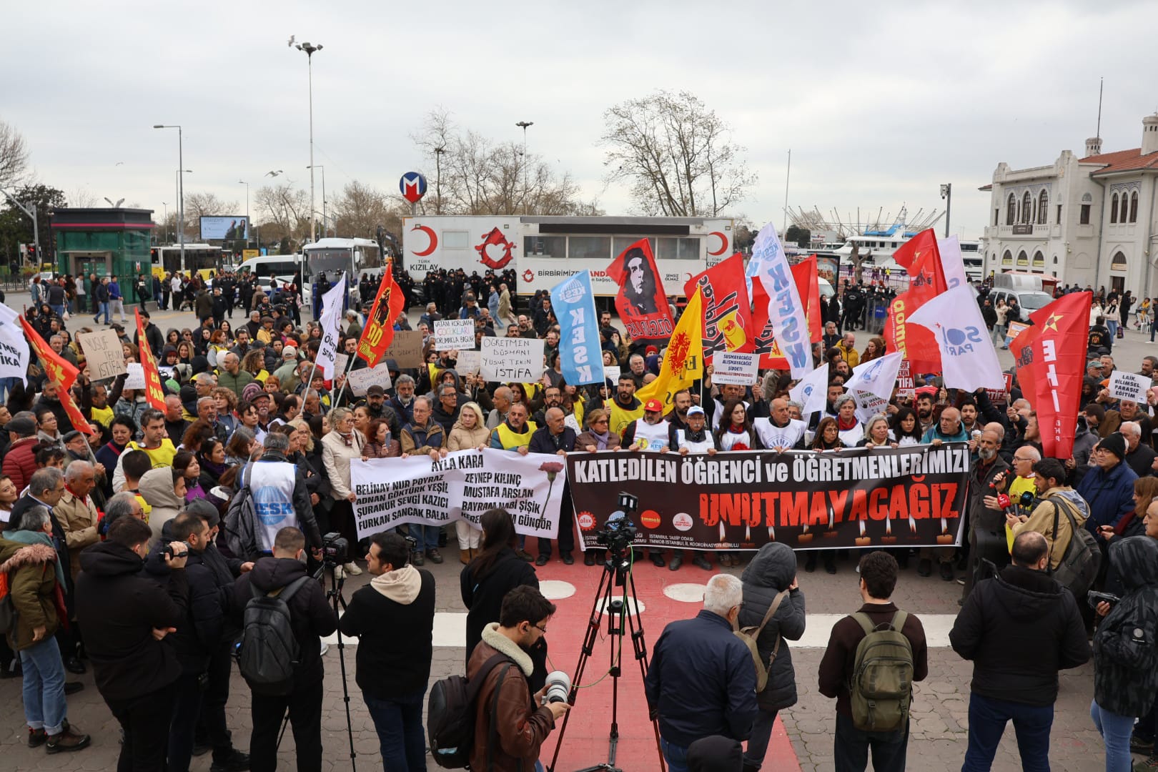 Eğitimde şiddete karşı ortak çağrı